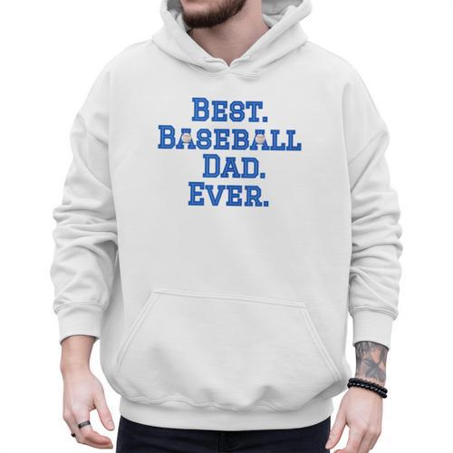 Best Baseball Dad Men Hoodie - Sportilla