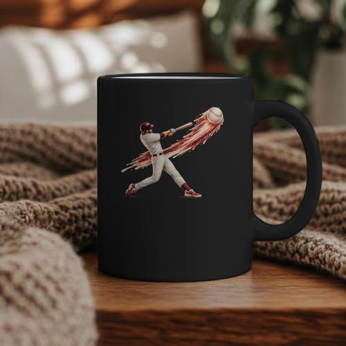 Baseball Drip Team For Boys And Girls Ice Cream Cool Graphic Print Coffee Mug - Sportilla