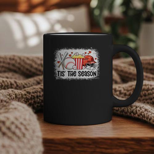 Baseball Mom Women Mama Season Baseball Lover Girls Boys Graphic Print Coffee Mug - Sportilla