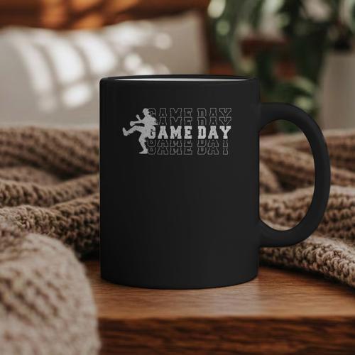 Baseball Pitcher Game Day Team Sport Player Coach Family Fan Graphic Print Coffee Mug - Sportilla