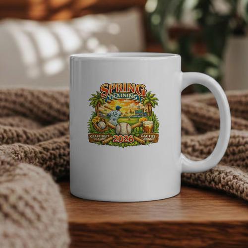 Awesome Spring Trainings 2026 Baseball Arizona Florida Graphic Print Coffee Mug - Sportilla