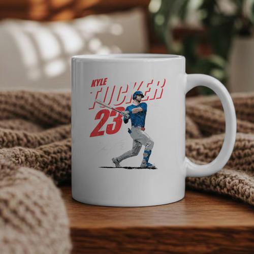 Kyle Tucker Los Angeles D Baseball Players MLBKYT204M Graphic Print Coffee Mug - Sportilla