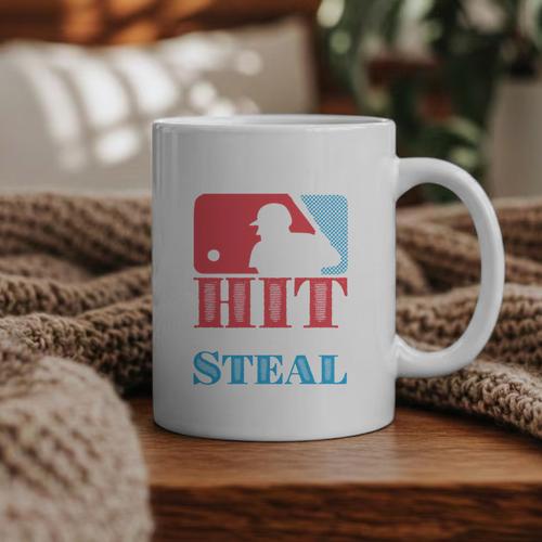 I Teach My Kid Baseball Mom Vintage Coach Baseball Graphic Print Coffee Mug - Sportilla