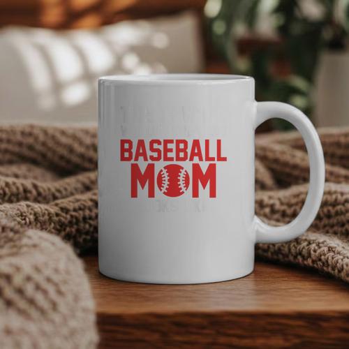 This Is What World's Greatest Baseball Mom Baseball Graphic Print Coffee Mug - Sportilla