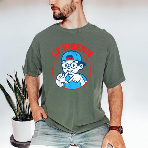 L7 Weenie Baseball Softball Men's Comfort Colors T-Shirt - Sportilla