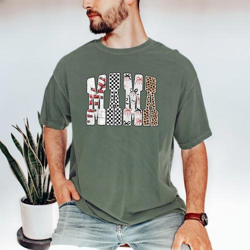 Mama Baseball Season Happy Game Day Trendy Sports Mom Men's Comfort Colors T-Shirt - Sportilla