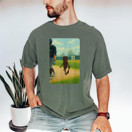 Tung Tung Tung Sahur Baseball Meme Men's Comfort Colors T-Shirt - Sportilla