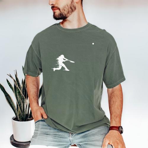 Baseball Player Home Run Team Sport Lover Softball Family Men's Comfort Colors T-Shirt - Sportilla