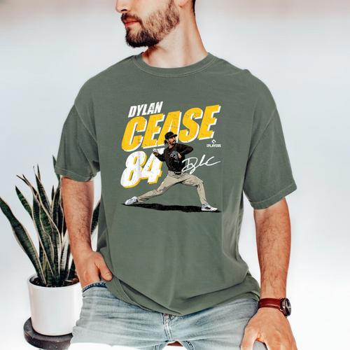 Dylan Cease San Diego MLB Baseball Players MLBDCE204M Men's Comfort Colors T-Shirt - Sportilla