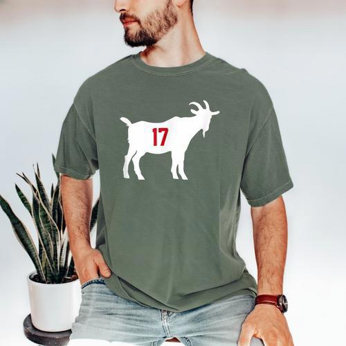 Lovers Baseball Goat 17 Apparel Men Women Kids Men's Comfort Colors T-Shirt - Sportilla