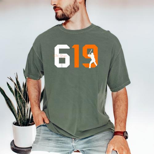 Retro San Diego 619 Vintage 90's Baseball Sports Style Lover Men's Comfort Colors T-Shirt - Sportilla