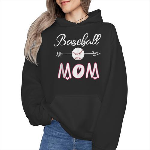 Baseball Mom Birthday Sport Baseball Sport Matching Family Wmen Hoodie - Sportilla
