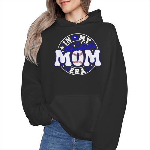 Baseball Mom Era Player Mother Game Day Wmen Hoodie - Sportilla
