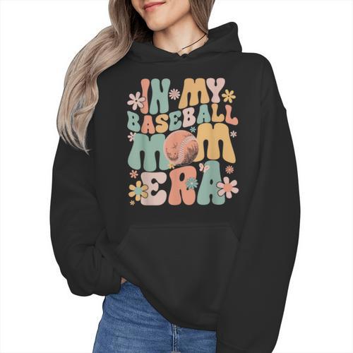 In My Baseball Mom Era Wmen Hoodie - Sportilla