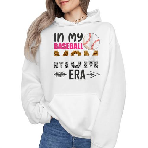 In My Baseball Mom Era Baseball Mom Mother Wmen Hoodie - Sportilla