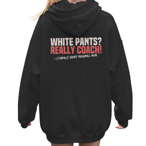 Baseball Mom Mama Baseball Lover Women Hoodie Back Print - Sportilla