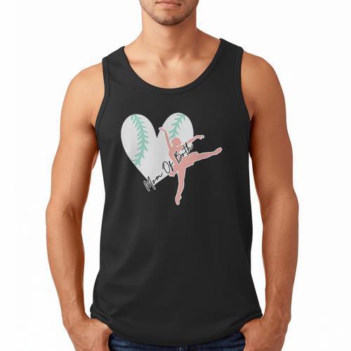 2 Sided Sorry Can't Dance Baseball Bye Mom Of Both Men Tank Top - Sportilla