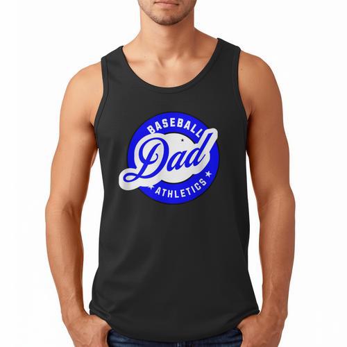 Baseball Dad Athletics For The Dad Who Loves Baseball Games Men Tank Top - Sportilla