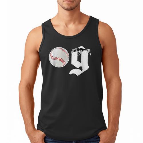 Baseball Dad Coach Old Head OG Old School Baller Men Tank Top - Sportilla
