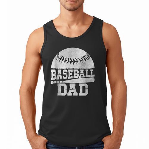 Baseball Dad Father's Day Men Men Tank Top - Sportilla