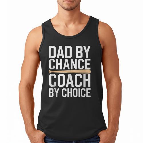 Baseball Dad Homerun Baseball Lovers Father Fathers Day Men Tank Top - Sportilla