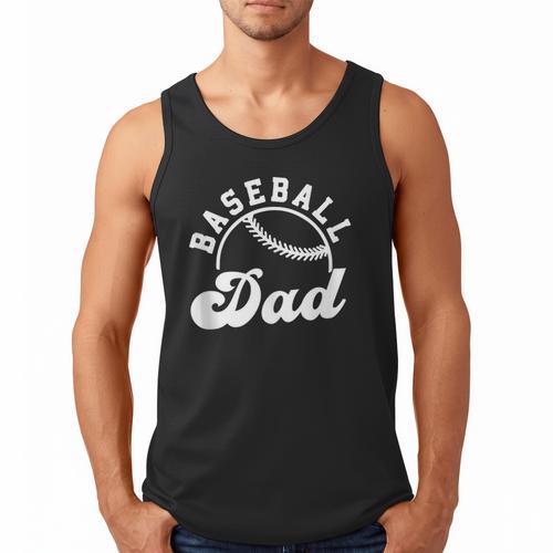 Baseball Dad Matching Baseball Team Lover Men Tank Top - Sportilla