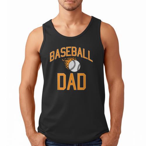Baseball Dad Men Men Tank Top - Sportilla