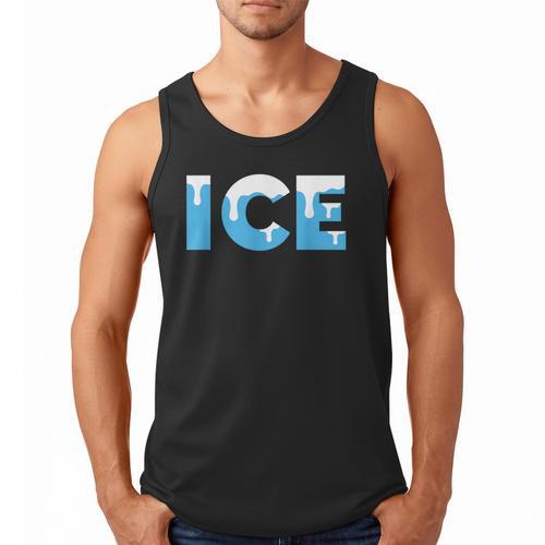 Baseball ICE Ice Cream Drip Baseball Drip Baseball Men Tank Top - Sportilla