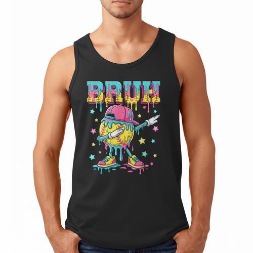 Baseball Life Style Apparel Youth Drip Baseball Boys Kid Men Tank Top - Sportilla