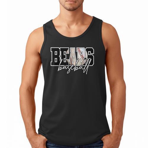Bears Baseball Mom Game Day School Spirit Bear Pride Men Tank Top - Sportilla