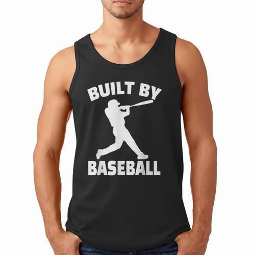 Built By Baseball Baseball For Men Women Boys Players Men Tank Top - Sportilla