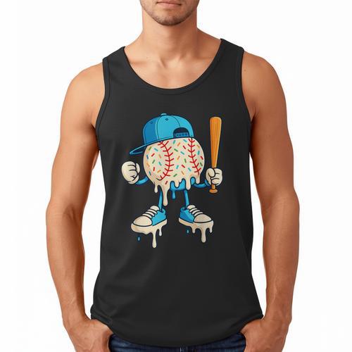 Cool Drip Baseball Shirt Youth Baseball Drip Men Tank Top - Sportilla