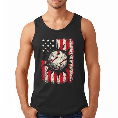 Ice Cream Baseball Drip Respect The Drip Youth Boy Baseball Men Tank Top - Sportilla