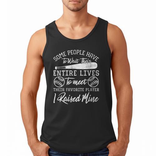 Some People Have To Wait Their Entire Lives Baseball Dad Men Tank Top - Sportilla