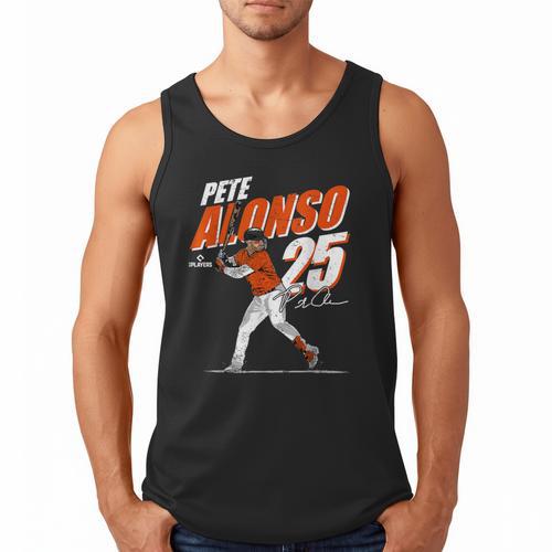 Pete Alonso Baltimore Baseball Players MLBPAL201M Men Tank Top - Sportilla