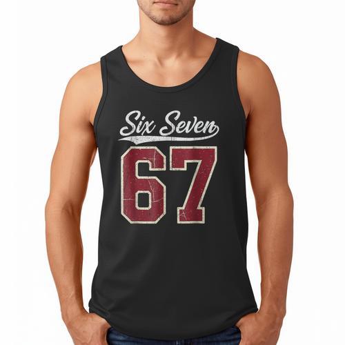 Six Seven Meme Boys Girls Kids 67 Baseball Jersey Men Tank Top - Sportilla