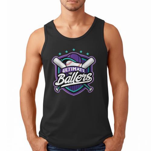 Ultimate Ballers Baseball Men Tank Top - Sportilla