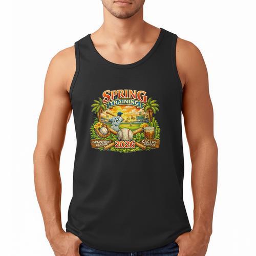 Women's Awesome Spring Trainings 2026 Baseball Arizona Florida Men Tank Top - Sportilla