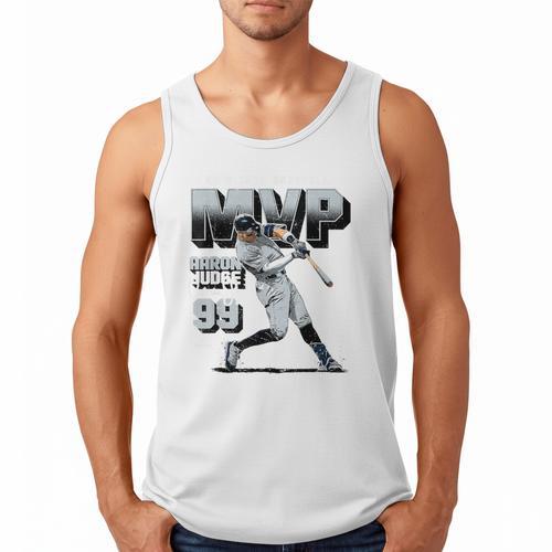 Aaron Judge New York Y Baseball 2025 AL MVP MLBAJMVPM Men Tank Top - Sportilla