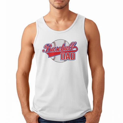 Baseball Dad Coach Baseball Baseball Premium Men Tank Top - Sportilla
