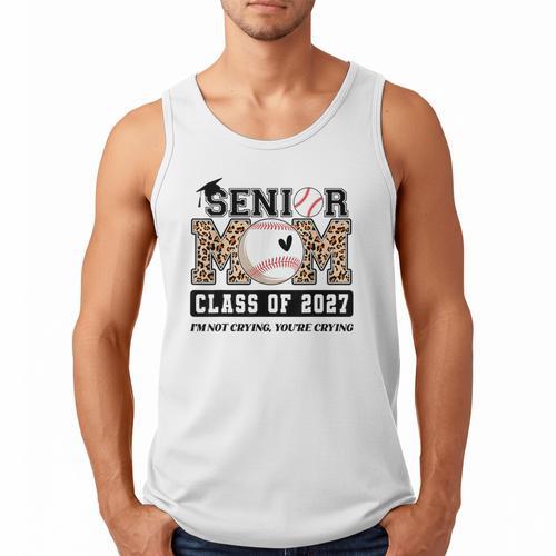 Baseball Senior Class Of 2027 Senior 2027 Graduation Women Men Tank Top - Sportilla
