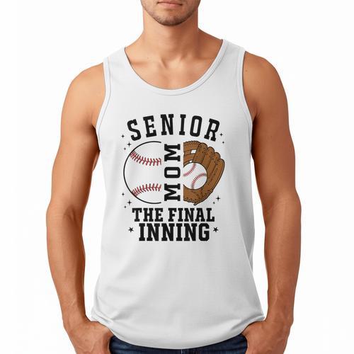 Baseball Senior Mom 2026 The Final Inning Men Tank Top - Sportilla