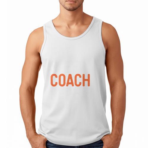 Eat Sleep Coach Repeat Shirt Men Women Baseball Lover Men Tank Top - Sportilla