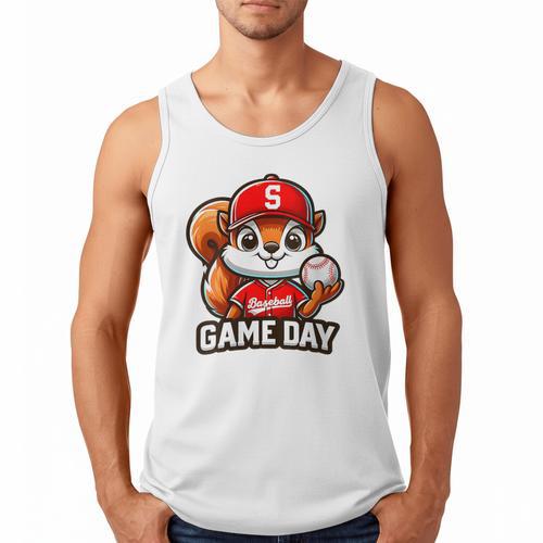 Game Day Baseball Dad Baseball Mam Father's Day Men Tank Top - Sportilla
