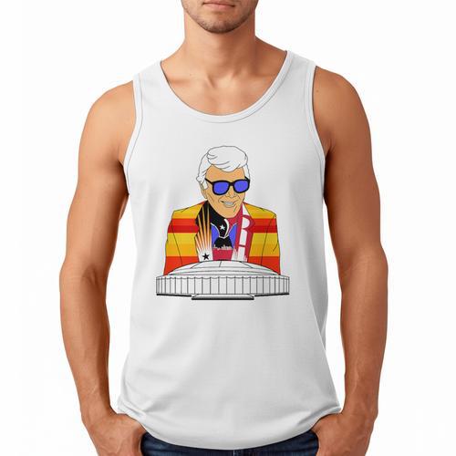 Marvin Zindler Houston Soccer Football Basketball Baseball Premium Tri-Blend Men Tank Top - Sportilla