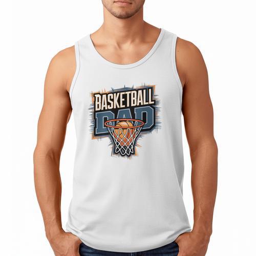 Proud Baseball Dad Game Day Sports-Loving Coach Fathers Premium Men Tank Top - Sportilla