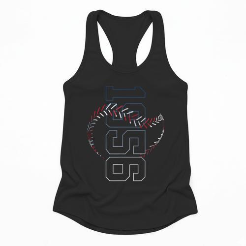 70 Years 1956 Baseball 70TH Birthday Flowy Tank - Sportilla