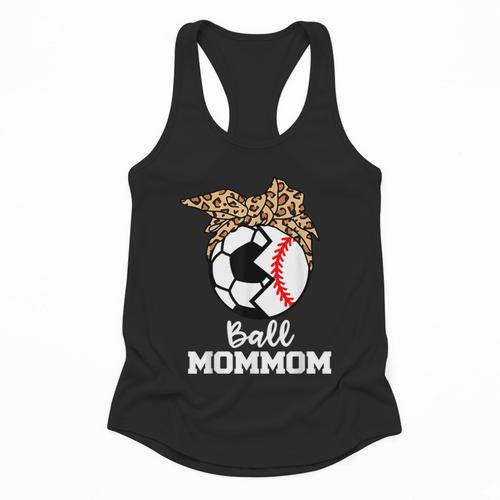 Ball MomMom Soccer Baseball Mom Mom Flowy Tank - Sportilla