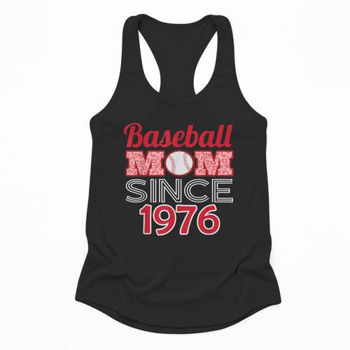 Baseball Mom Since 1976 Flowy Tank - Sportilla