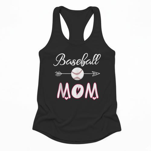 Baseball Mom Birthday Sport Baseball Sport Matching Family Flowy Tank - Sportilla